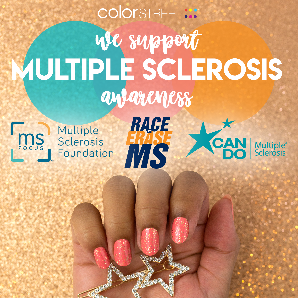 Color Street Foundation pledges 100, 000… Can Do Multiple Sclerosis